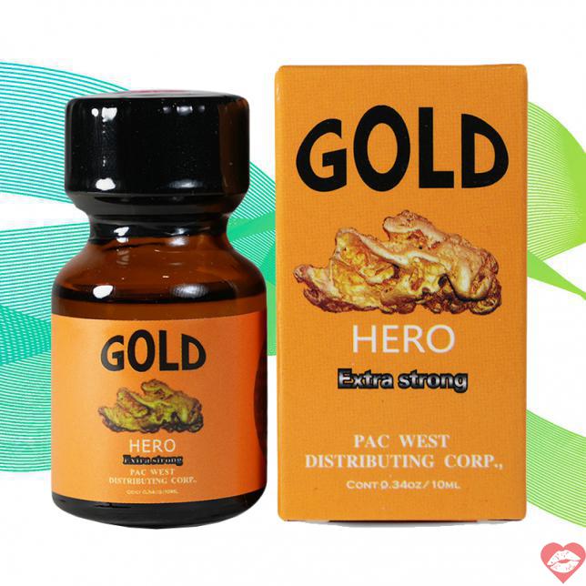 Shop bán Popper Gold Hero Extra Strong 10ml chính hãng cho Top Bot cao cấp 