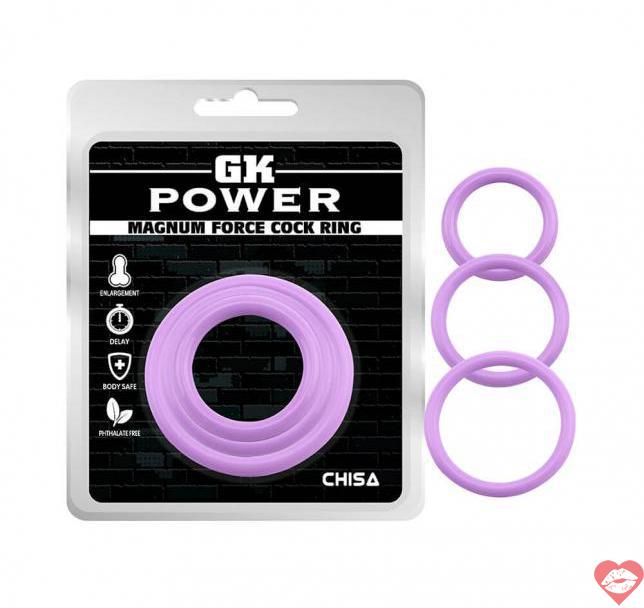 Nơi bán Vòng đeo kéo dài thời gian Chisa Magnum Force Cock Ring - Purple hàng mới về 
