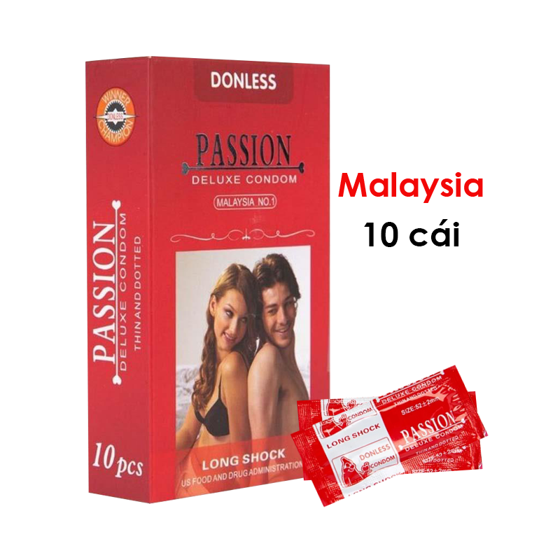Bao cao su Passion Deluxe Condom shop bcs chính hãng gần đây nhất giá rẻ