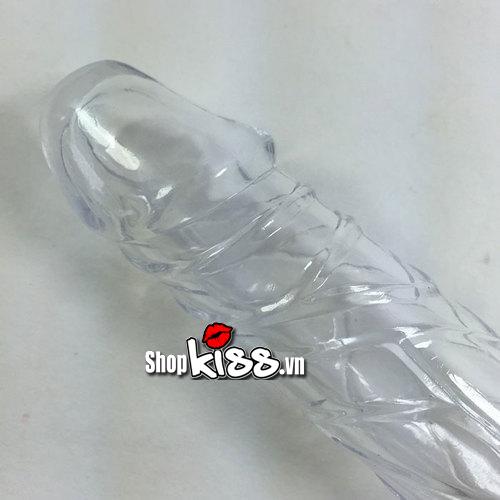 Bao đôn gân silicone dạng pha lê trong suốt