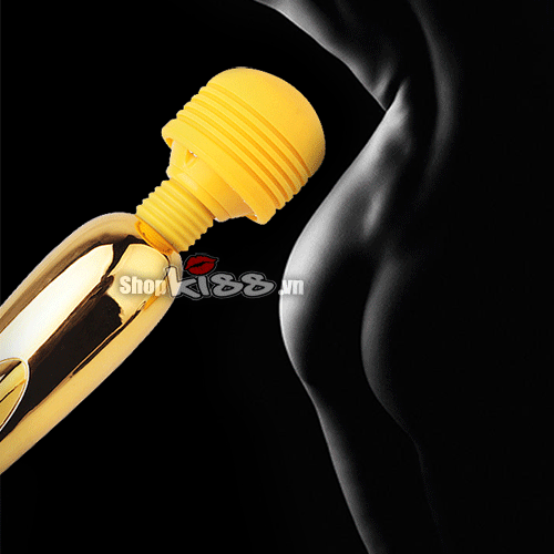 Chày rung massage mini Gold sạc pin tiện lợi