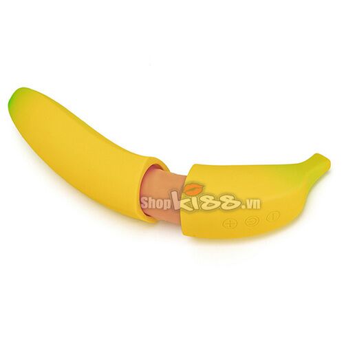 Dương vật giả có rung ngụy trang quả chuối Banana