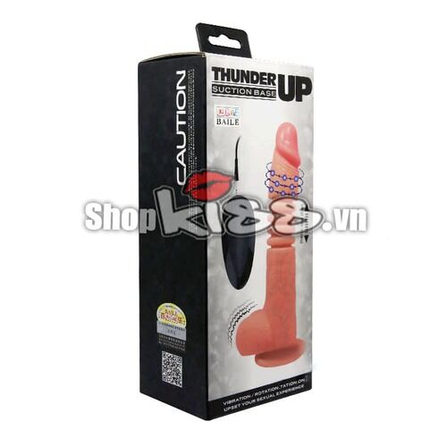 Dương vật giả đa năng Thunder Up – hít đất rung thụt xoay cực phê