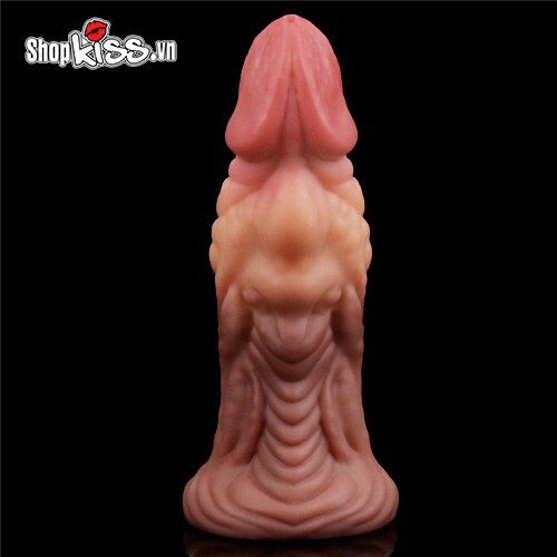 Dương vật giả silicone bạch kim 2 lớp siêu gân Lovetoy 7.0