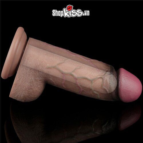 Dương vật giả silicone bạch kim 2 lớp size XXL 9.5 inch Lovetoy