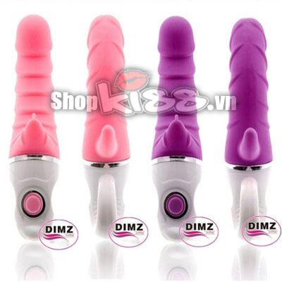 Dương vật giả silicone siêu gân rung mạnh