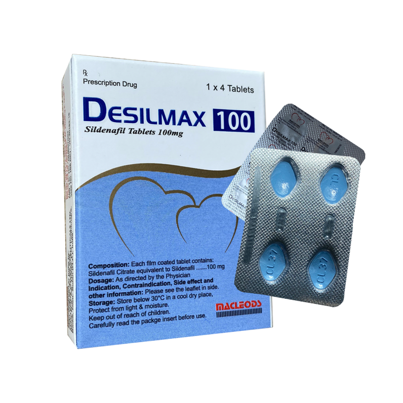 Thuốc Desilmax 100mg cường dương Ấn Độ 100 50 mg tăng sinh lý tốt nhất