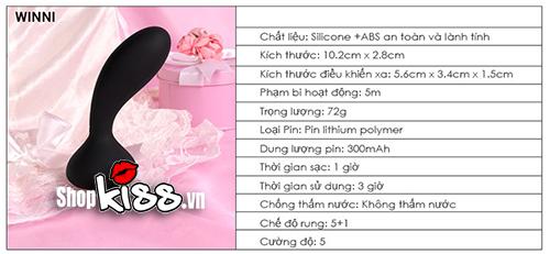 Dụng Cụ Kích Thích Hậu Môn Svakom Julie Chính Hãng Mỹ Giá Tốt
