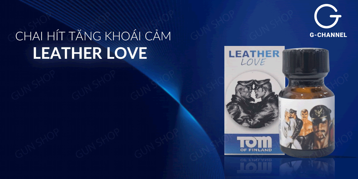 Popper Tom Of Finland Leather Love 10ml - Kích Thích Mạnh Mẽ Popper Tom Of Finland Leather Love 10ml - Kích Thích Mạnh Mẽ