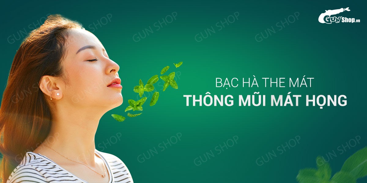 Kẹo ngậm BJ bạc hà tăng hưng phấn Kẹo tình yêu kéo dài