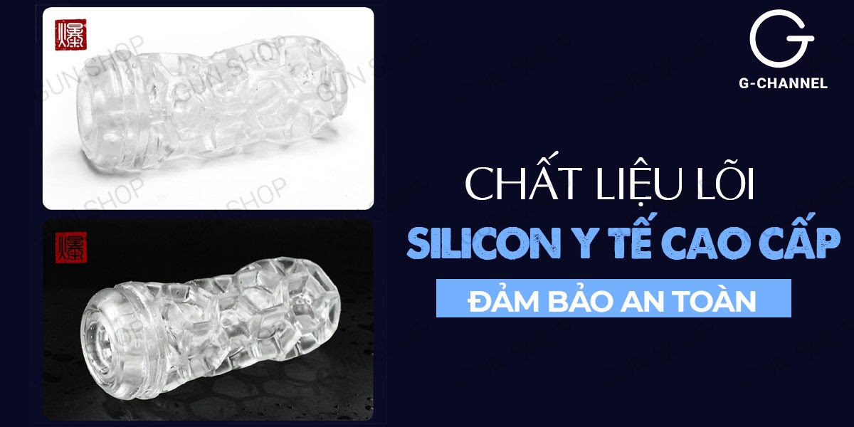 Âm đạo giả silicon siêu mềm thoải mái ôm khít tăng khoái cảm