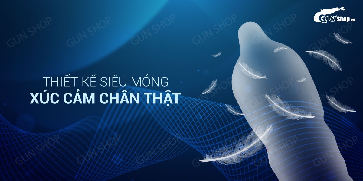 Bao cao su OLO Zero Ha 0.01 siêu mỏng gel bôi trơn hộp 10 Bao cao su OLO Zero Ha 0.01 siêu mỏng gel bôi trơn hộp 10