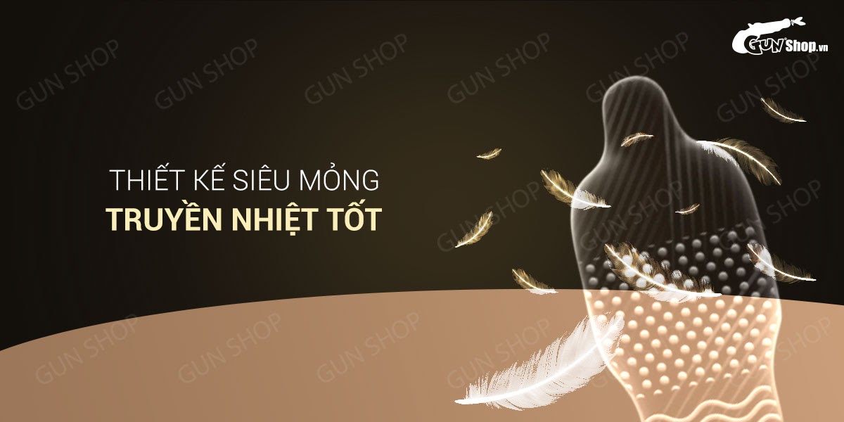 Bao cao su OLO 0.01 siêu mỏng gân gai tăng khoái cảm kéo dài