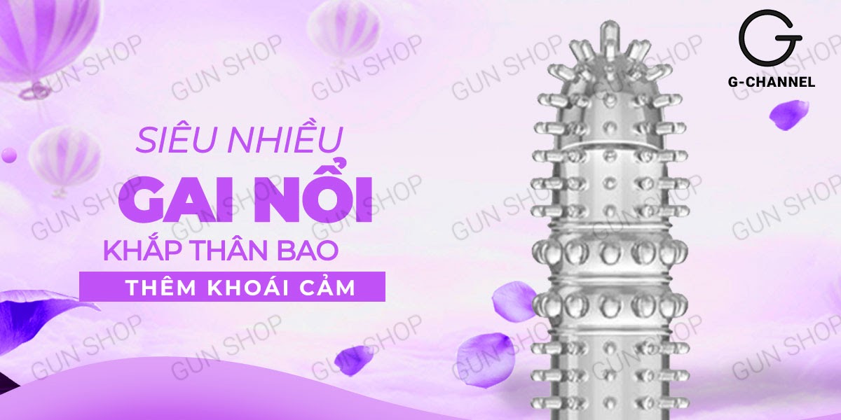 Bao Cao Su Ngón Tay Aichao A-Spot 4 Gai Nổi Lớn Kích Thích Mua Ngay