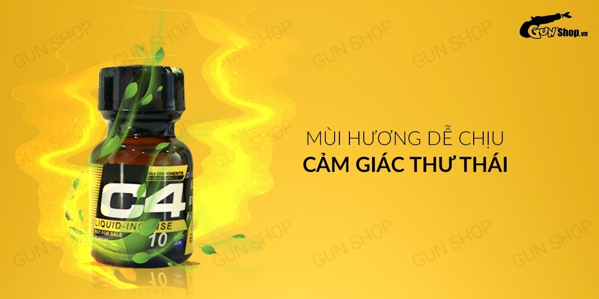 Popper C4 Yellow 10ml Mỹ USA chính hãng tăng hưng phấn Popper C4 Yellow 10ml Mỹ USA chính hãng tăng hưng phấn