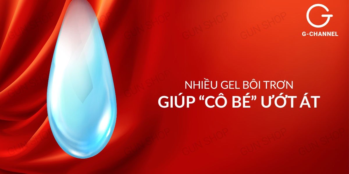 Bao cao su OLO 0.01 Đỏ siêu mỏng nóng ấm an toàn hộp 10 cái