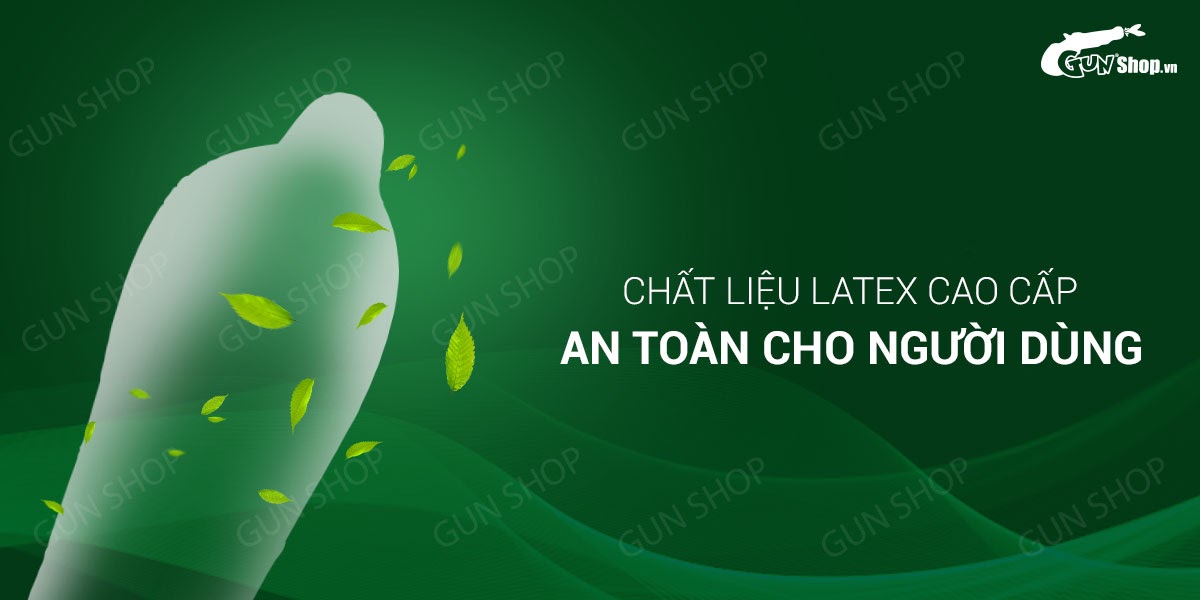 Bao cao su Muaisi 0.03 Ultrathin siêu mỏng mềm an toàn hộp 12 cái