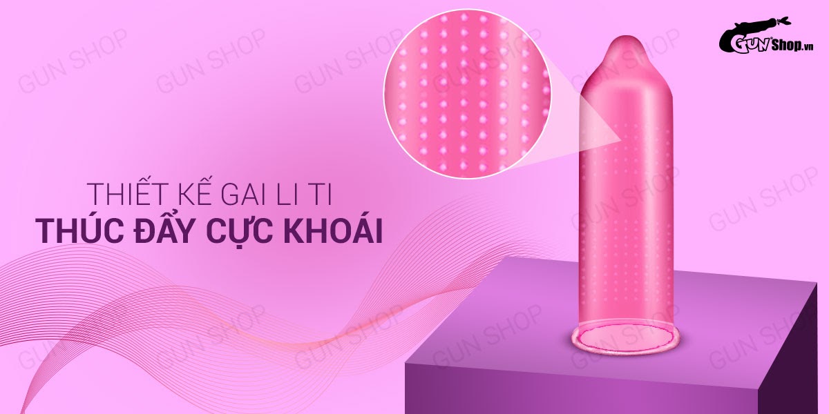 Bao Cao Su OLO 0.01 Climax Cho Nữ Siêu Mỏng Gai Kích Thích Dưỡng Ẩm