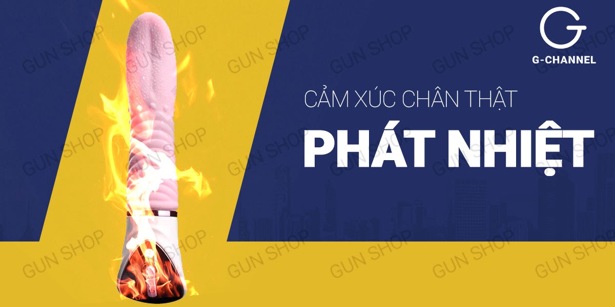 Lưỡi rung phát nhiệt 10 chế độ sạc điện mềm mại kích thích nữ