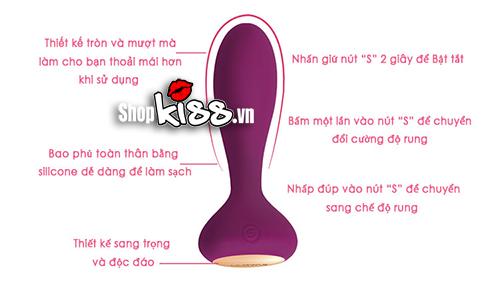 Dụng Cụ Kích Thích Hậu Môn Svakom Julie Chính Hãng Mỹ Giá Tốt