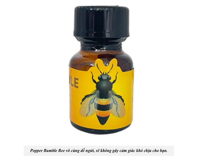 Popper Bumble Bee Ong Vàng 10ml Kích Thích Mua Ngay Popper Bumble Bee Ong Vàng 10ml Kích Thích Mua Ngay