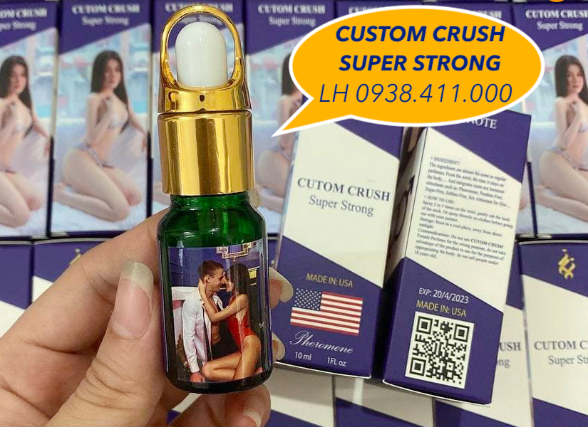 Custom Crush Super Strong thuốc kích dục nữ Mỹ dạng nước siêu mạnh chính hãng