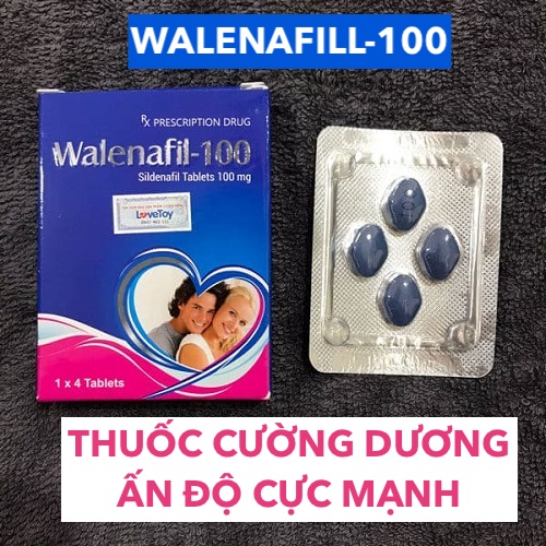 Walenafil 100 Sildenafil tăng cường sinh lý kéo dài thời gian xuất tinh