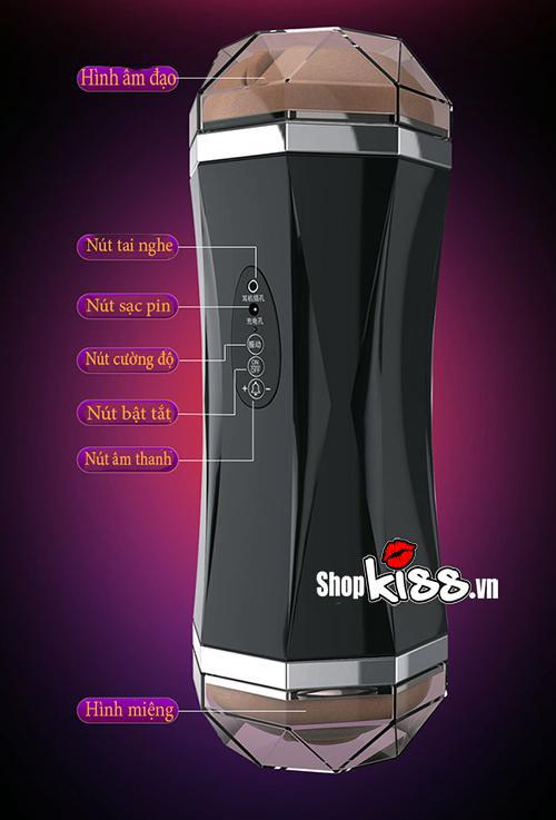 Âm Đạo Giả 2 Đầu Rung Rên Kích Thích Thủ Dâm Nam Cao Cấp