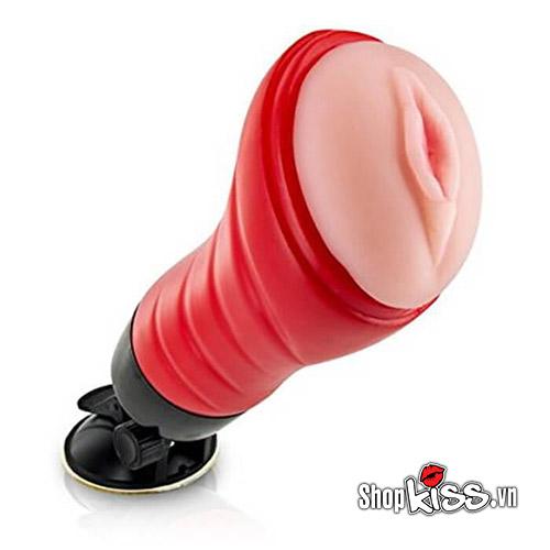 Âm đạo giả Crazy Bull Red Delia 12 chế độ rung mạnh mẽ
