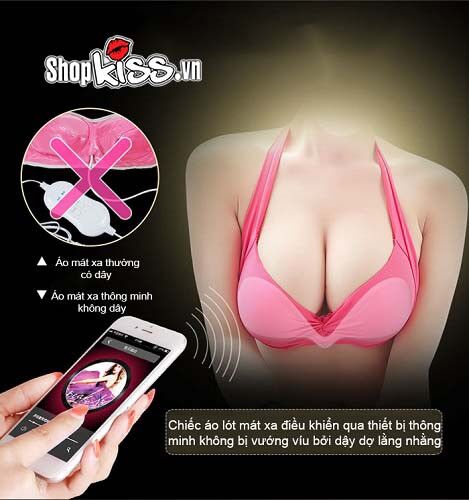 Áo lót mát xa ngực Breast I-Smart Nhật Bản hàng chính hãng