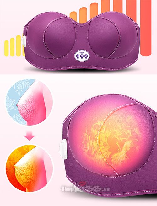 Mua Áo ngực mát xa sưởi ấm kích thích vòng 1 phát triển giá tốt