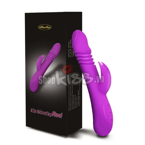 dương vật đa năng ella rung mạnh silicone cao cấp sạc điện