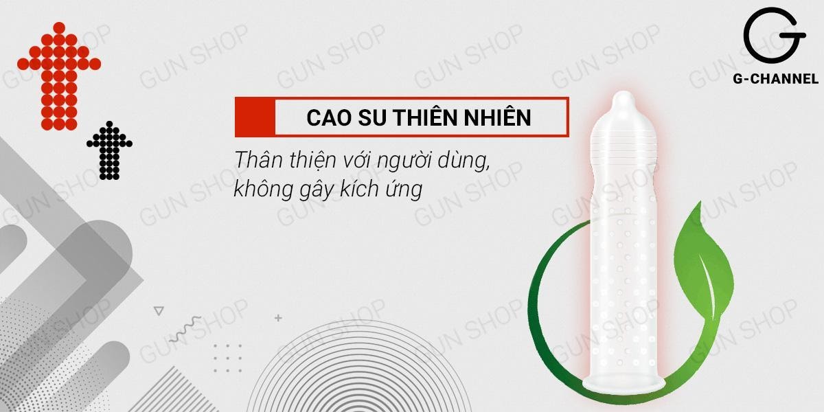 Bao cao su Azodra 4 in 1 kéo dài thời gian gân nổi hộp 12 cái