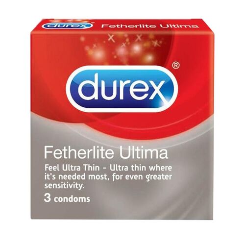 Bao cao su Durex siêu mỏng Featherlite Ultima, cảm giác thật