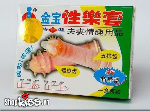 Bao cao su gai mềm kích thích cực đỉnh hộp 2 cái giá tốt