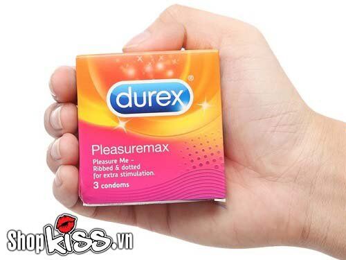 Bao cao su Durex Pleasuremax gai gân siêu kích thích an toàn