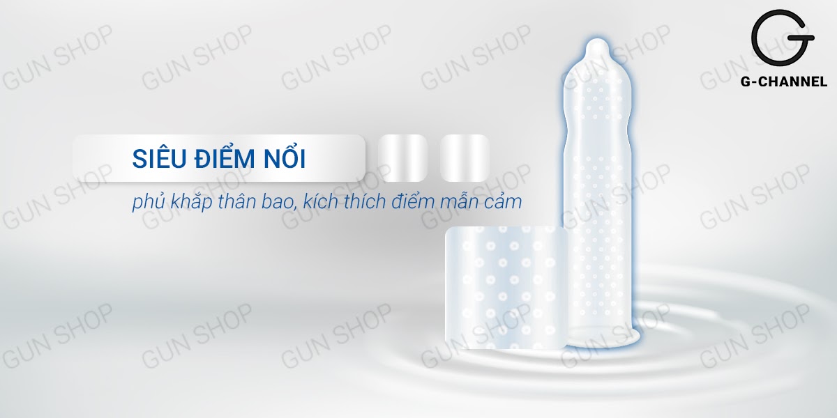 Bao cao su Innova gân gai Đen kéo dài 12 cái siêu mượt Bao cao su Innova gân gai Đen kéo dài 12 cái siêu mượt