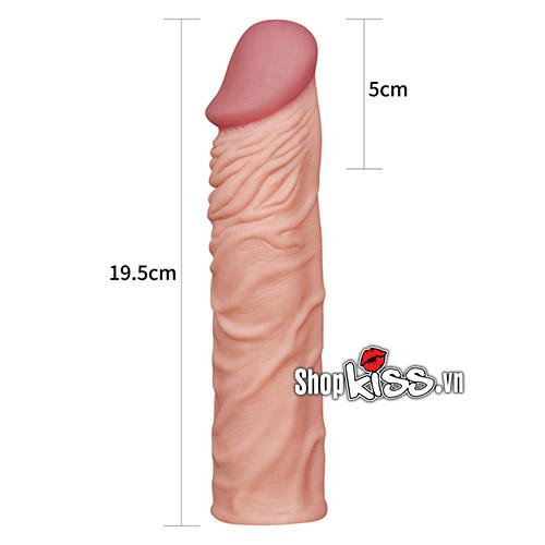 Bao đôn 4 phân gân nổi Lovetoy tăng kích thước siêu thật giá tốt