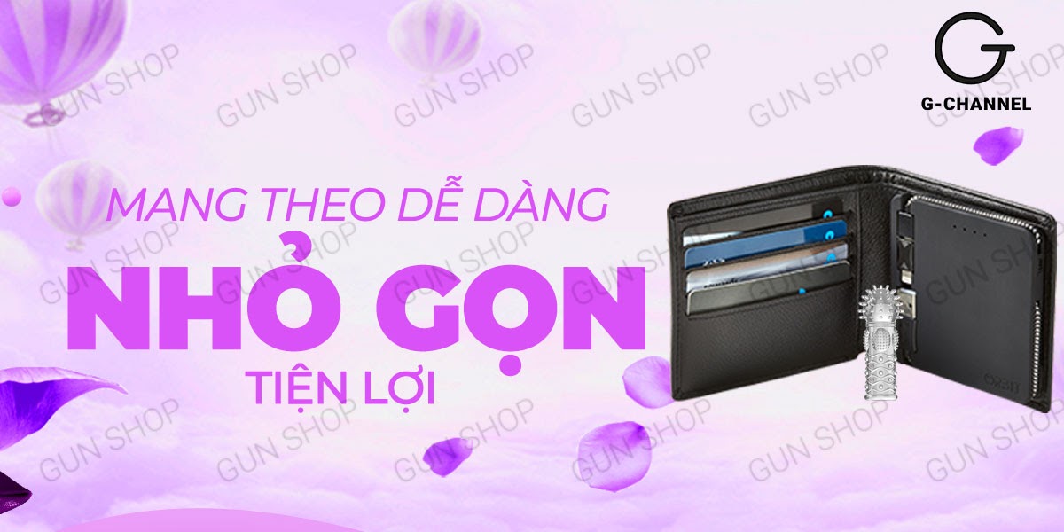 Bao Cao Su Ngón Tay Aichao A-Spot 5 Gai Nổi Lớn Kích Thích