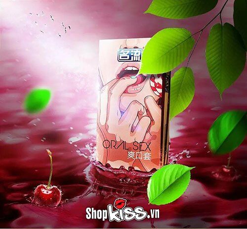 Bao cao su hương cherry an toàn kích thích mua ngay