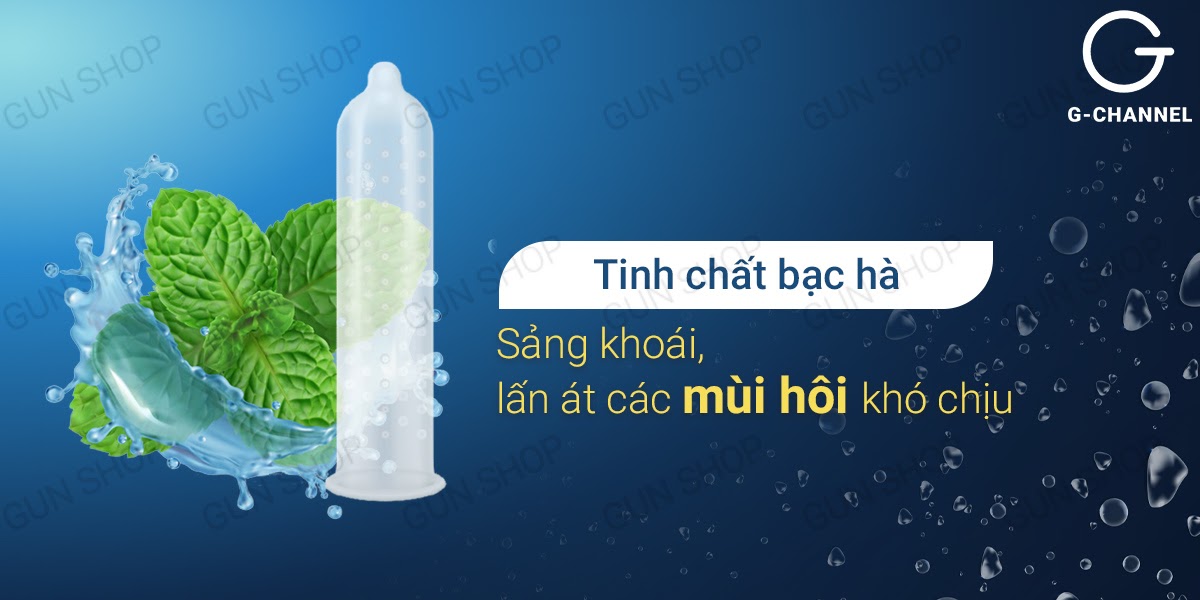 Bao cao su Rocmen Sea Horse gai lớn kéo dài thời gian 10 cái