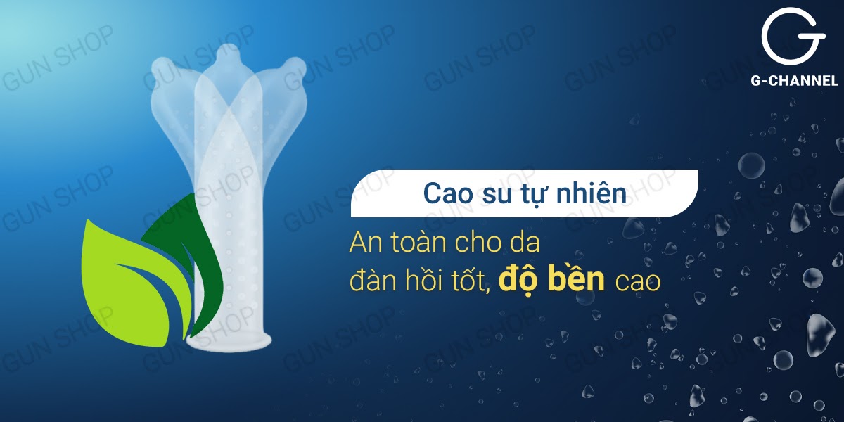 Bao cao su Rocmen Sea Horse gai lớn kéo dài thời gian 10 cái