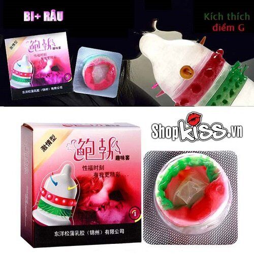 Siêu Gai Râu Bao Cao Su Kích Thích Cực Mạnh Được Yêu Thích