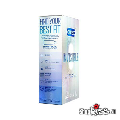 Bao cao su Durex siêu mỏng, siêu nhạy, an toàn tuyệt đối