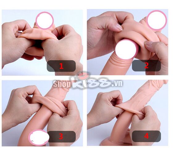 Bao đôn siêu mềm 3 phân ôm khít tăng kích thước bảo hành