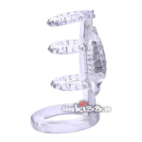 Khúc đôn dương vật ba vòng rung siêu mê Get Lock chất lượng