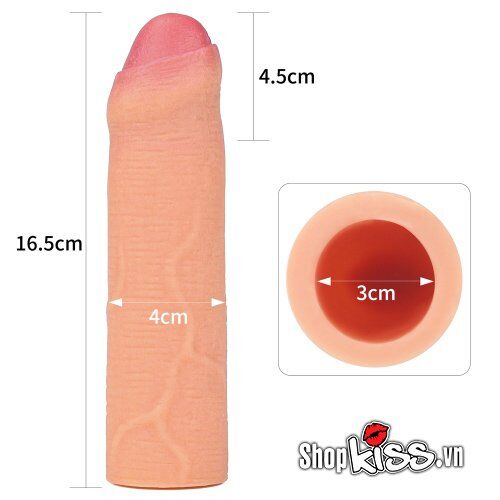 Bao đôn dên silicone Lovetoy Nature siêu mềm mịn chất lượng cao