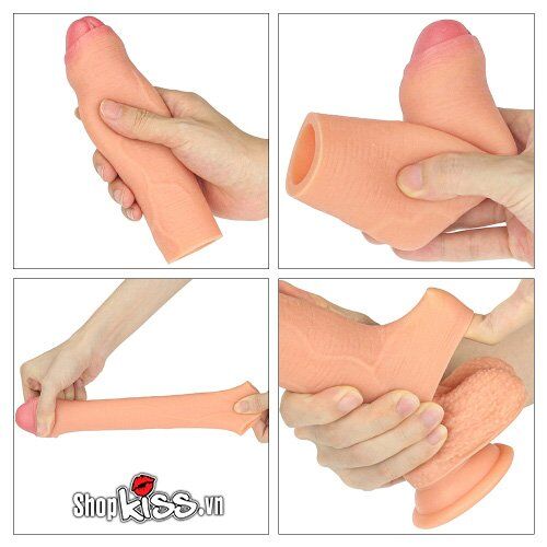 Bao đôn dên silicone Lovetoy Nature siêu mềm mịn chất lượng cao