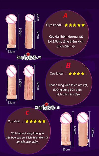 Bao đôn Leten mềm rung cực mạnh kích thước nhỏ siêu HOT