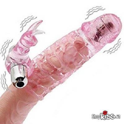 Bao đôn lưới tai thỏ rung kép tăng khoái cảm hút khách